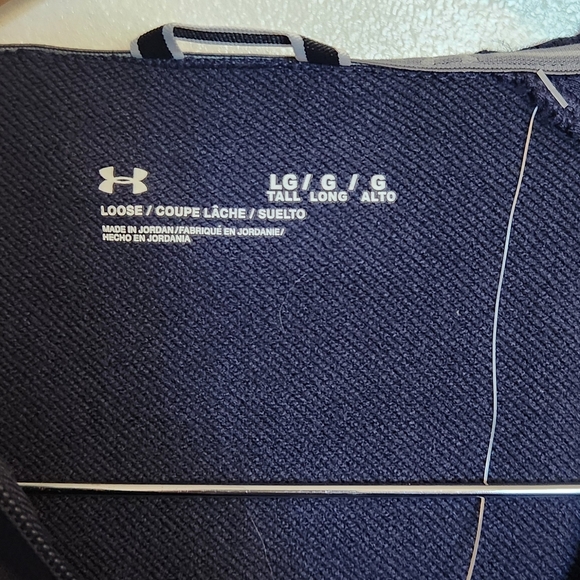 Under Armour Men's Navy Shirt - Picture 4 of 7